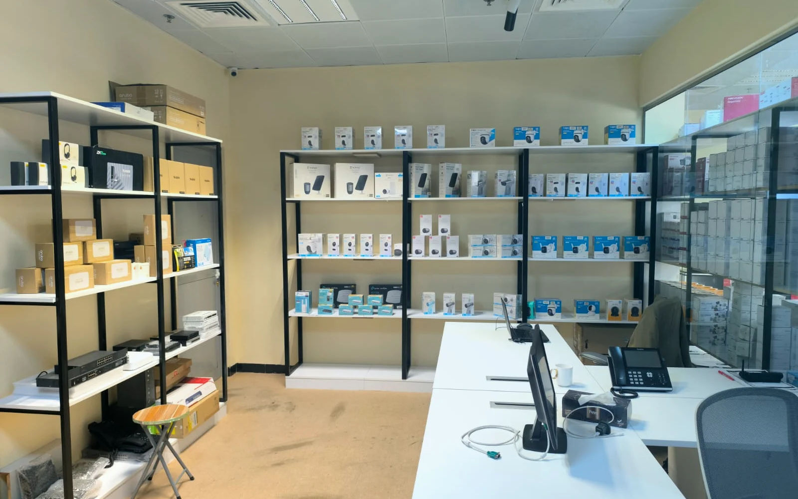 CCTV and security control room monitoring