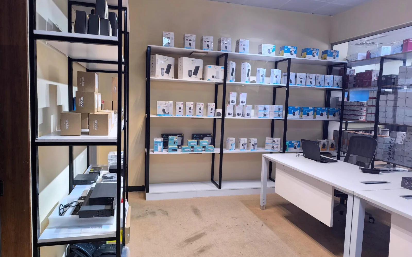Smart home and villa automation with mobile control